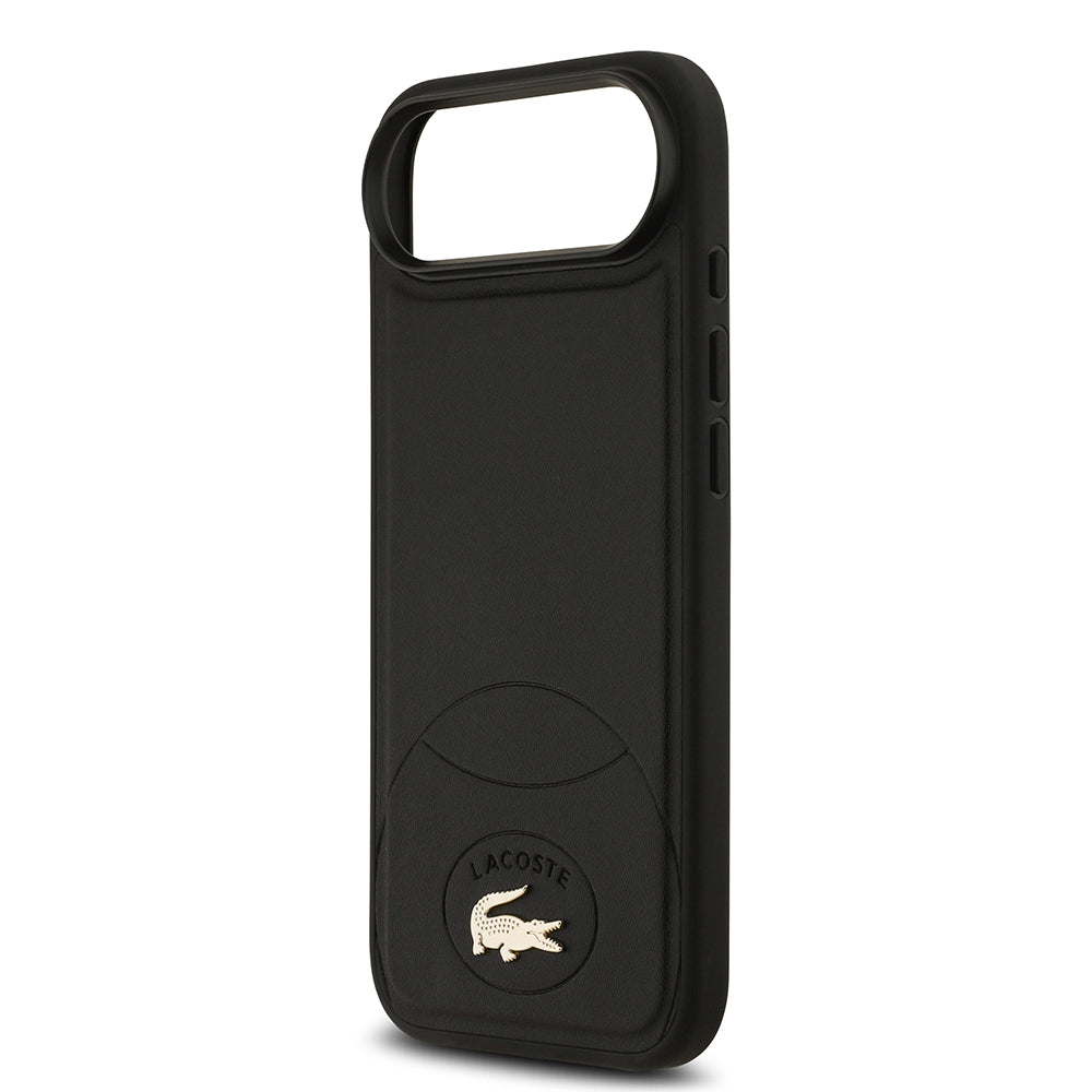 Lacoste iPhone 17 Air Orjinal Lisanslı M-safe Şarj Özellikli PU Deri Tasarımlı Metal Logolu Kılıf Lacoste iPhone 17 Air Orjinal Lisanslı M-safe Şarj Özellikli PU Deri Tasarımlı Metal Logolu Kılıf